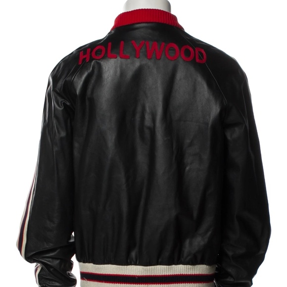 GUCCI Web Accent Bomber Jacket Size: XL | US42, IT52 - Picture 3 of 7